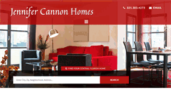 Desktop Screenshot of jennifercannonhomes.com